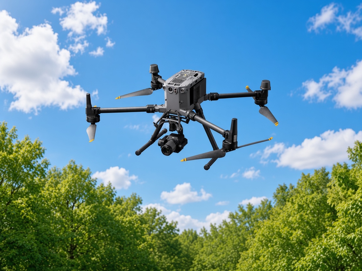 SMT Vizion survey drone in flight